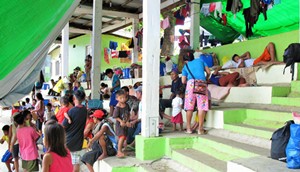 Surigao del Sur evacuees